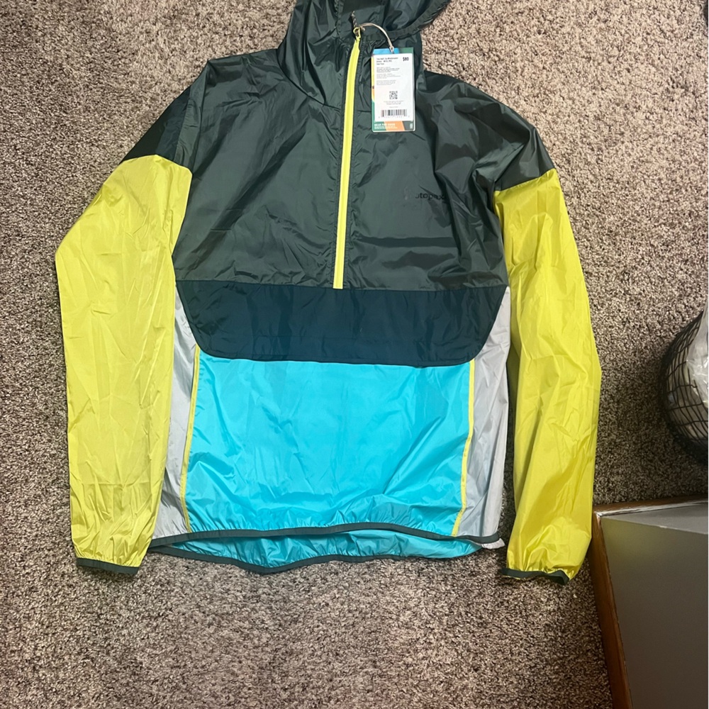 NEW w/tags! Cotopaxi Wind Jacket unisex Men’s Size XL women’s XXL